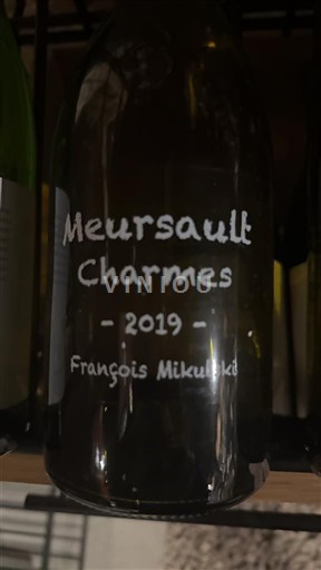 Bourgogne Premier Cru François Mikulski Charmes 2019