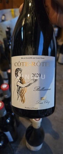 Vallée du Rhône Côte-rôtie Louis Chey Bellissima 2020