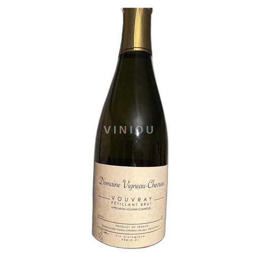 Loire Valley Vouvray Domaine Vigneau-Chevreau VOUVRAY PÉTILLANT BRUT Non-Vintage