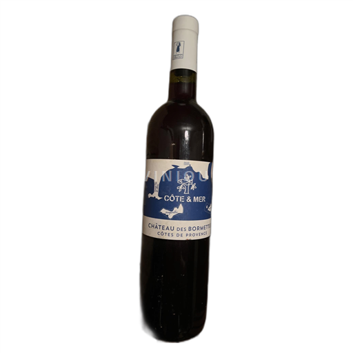 Vin Rouge sec Côte & Mer Château Des Bormettes 2022 France Provence Côtes-de-provence AOC