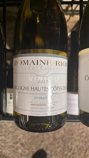 Borgoña No especificado Domaine Rion Les Millots 2021