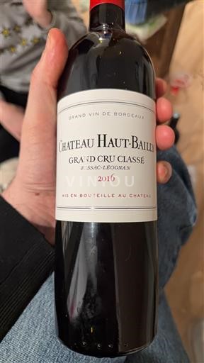 Burdeos Pessac-Léognan Grand Cru Château Haut-Bailly 2016