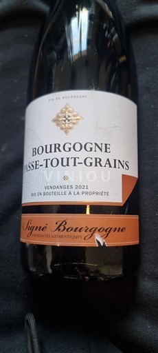 Borgogna Borgogna-passetoutgrain Signé Bourgogne 2021