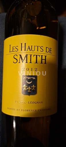 Bordeaux Pessac-Léognan Les Hauts de Smith 2012