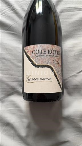 Rhônen laakso Côte-rôtie Les Sans Marche 2022