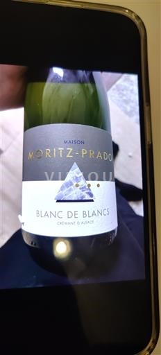 Alsace Crémant d'Alsace Maison Moritz-Prado Blanc de Blancs Non-Vintage