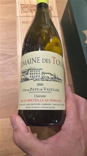 Rona dolina Ni doloceno Domaine Des Tours Clairette 2020