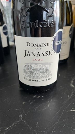 Rhônedalen Châteauneuf-du-Pape Domaine La Janasse 2022