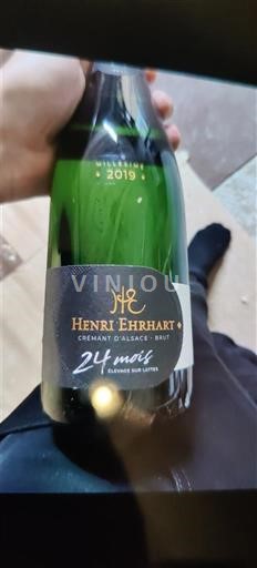 Alsace Alsace-kuohuviini Henri Ehrhart 24 mois Élevage sur lattes 2019