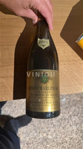 Burgundi Corton-Charlemagne Grand Cru Remoissenet Père & Fils Diamond jubilee 2003