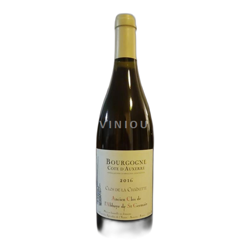 Burgundy Burgundy Côtes d'Auxerre Clos de la Chaînette Ancien Clos de l'Abbaye de St Germain 2016