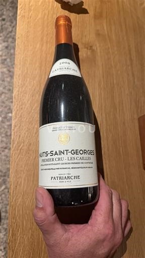 Burgund Nuits-Saint-Georges Premier Cru Patriarche Les Cailles 2008