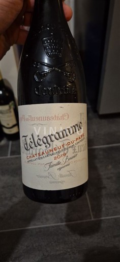 Rhône-dalen Châteauneuf-du-Pape Domaine Vieux Télégraphe Télégramme 2019