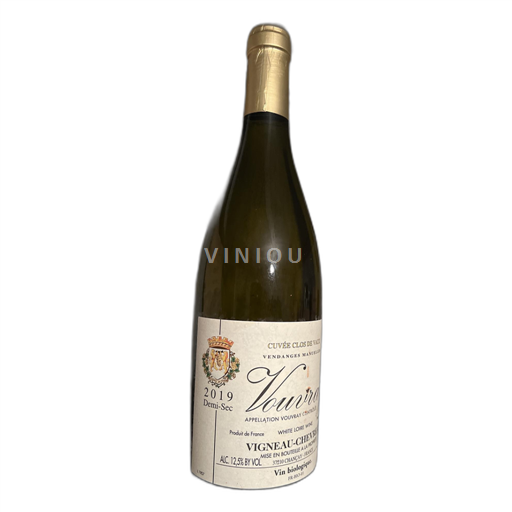Loire Valley Vouvray Vigneau-Chevreau Clos de Vaux 2019