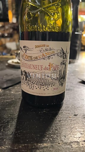 Valle del Ródano Châteauneuf-du-Pape. Domaine La Côte de l'Ange 2020