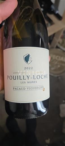 Burgundija Pouilly-Loché Pacaud Vignerons Les Mûres 2022