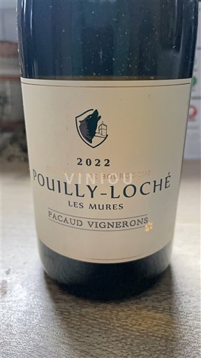 Borgogna Pouilly-loché Pacaud Vignerons Les Mûres 2022