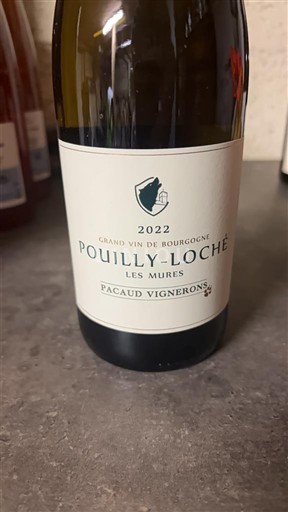 Burgundy Pouilly-Loché Pacaud Vignerons Les Mûres 2022