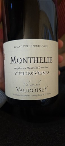 Borgogna Monthélie Christophe Vaudoisey Vieilles Vignes 2023