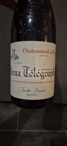 Rhône-dalen Châteauneuf-du-Pape Domaine Vieux Télégraphe La Crau 2014