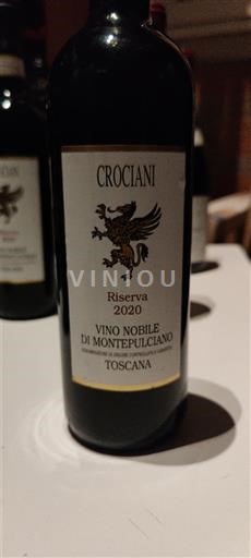Toskánsko Vino Nobile di Montepulciano Crociani Riserva 2020