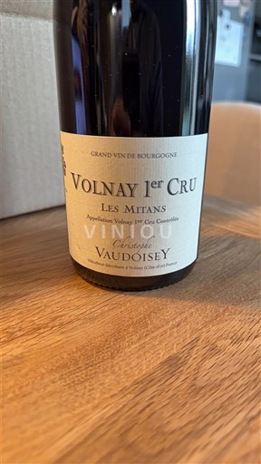 Bourgogne Volnay Premier Cru Christophe Vaudoisey Les Mitans 2023