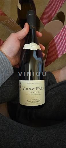 Borgogna Volnay Premier Cru Christophe Vaudoisey Les Mitans 2023
