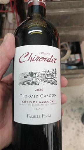 Jugperëndim Bregdeti i Gasconisë Domaine Chiroulet Terroir Gascon 2020