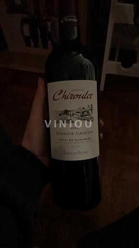 Víno Rouge sec Terroir Gascon Domaine Chiroulet 2021 Francie Jihozápad Côtes de Gascogne IGP