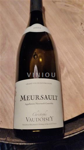Borgogna Meursault Christophe Vaudoisey 2023