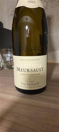 Borgonha Meursault Christophe Vaudoisey 2023