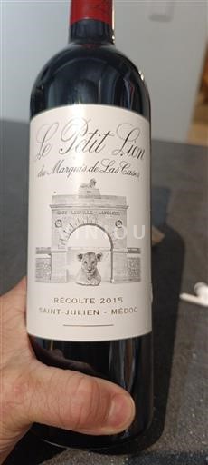 Bordeaux Saint-Julien Clos Léoville Las Cases Le Petit Lion du Marquis de Las Cases 2015