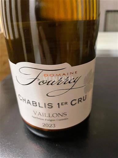 Bourgogne Không được chỉ định Premier Cru Domaine Fourrey Vaillons 2023