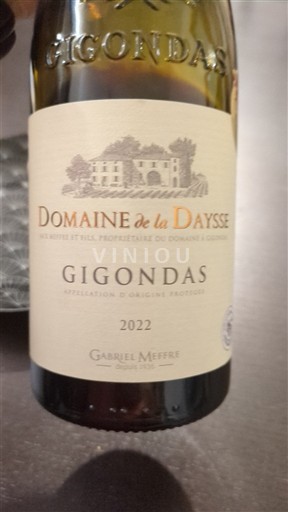 Vallée du Rhône Gigondas Domaine La Dayse 2022