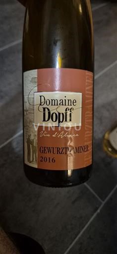 Alsace Gewurztraminer Domaine Dopff 2016