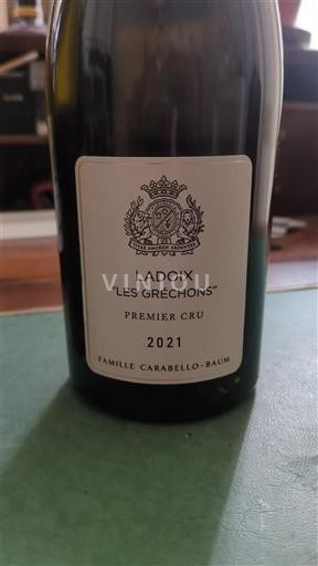 Bourgogne Ladoix Premier Cru Famille Carabello-Baum Les Gréchons 2021