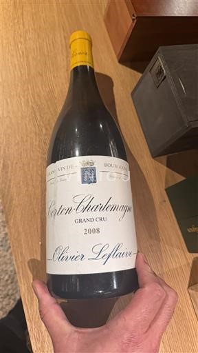 Burgundy Corton-Charlemagne Grand Cru Olivier Leflaive 2008
