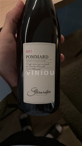 Borgoña Pommard Garardin 2017