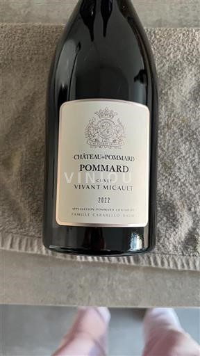 Burgund Pommard Château de Pommard Vivant Micault 2022