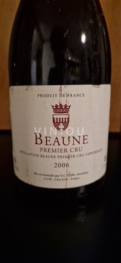 Burgundsko Beaune Premier Cru S.C. Edani 2006