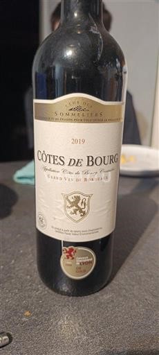 Burdeos Côtes-de-bourg Union des Sommeliers 2019