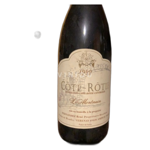 Rhônen laakso Côte-rôtie René Fernandez Le Montmain 1999