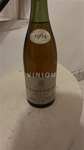 Burgundija Ni doloceno Premier Cru Domaine Matrot Meursault-Poruzots 1964