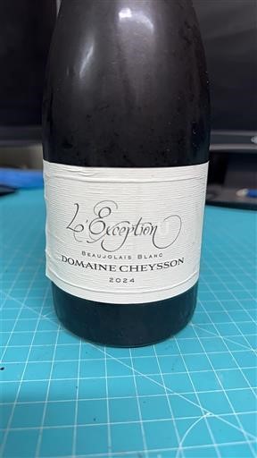 Beaujolais Nicht spezifiziert Domaine Cheysson L'Exception 2024