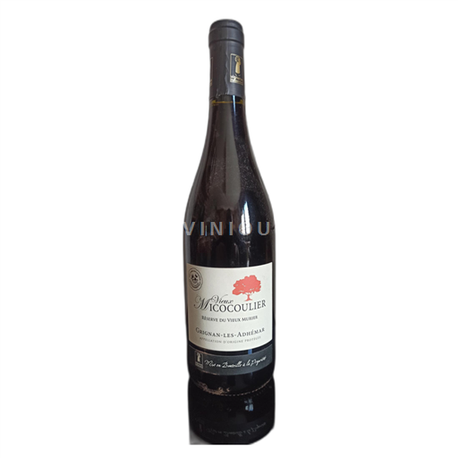 Vallée du Rhône Grignan-les-adhémar Vieux Micocoulier Réserve du Vieux Murier 2021