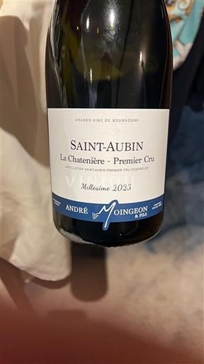 Burgundy Saint-Aubin Premier Cru André Moingeon et Fils La Chatenière - Premier Cru 2023