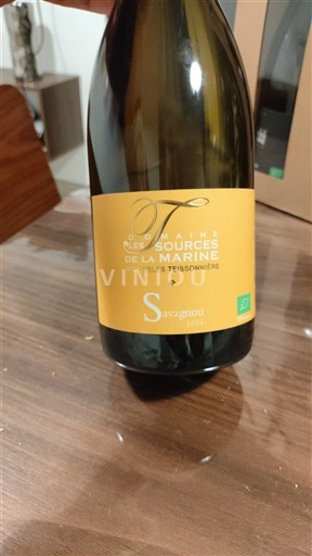 Vini Blanc sec Savagnou Domaine Des Sources de la Marine 2024 Francia Jura Côtes du Jura AOC