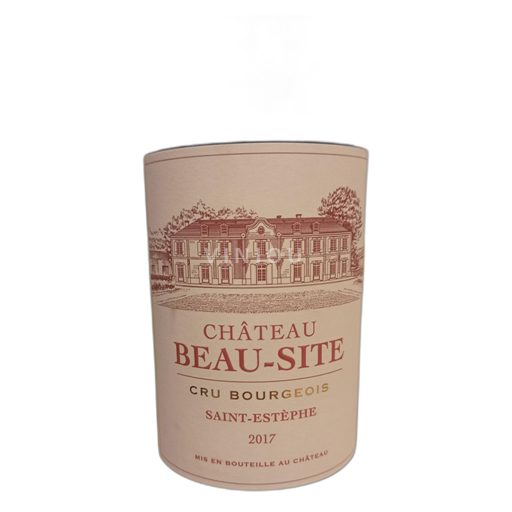 Vin Rouge sec Cru bourgeois Château Beau-Site 2017 France Bordeaux Saint-Estèphe AOC