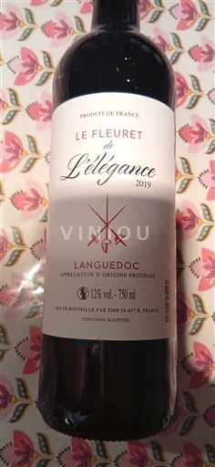 Languedoc Le Fleuret de L'élégance 2019