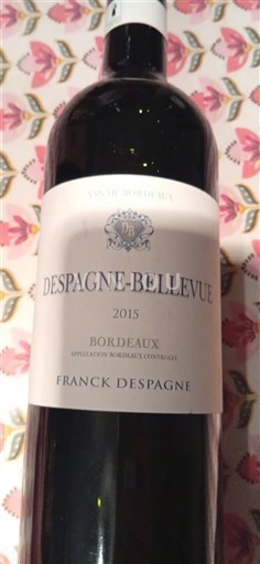Bordeaux Despagne-Bellevue 2015